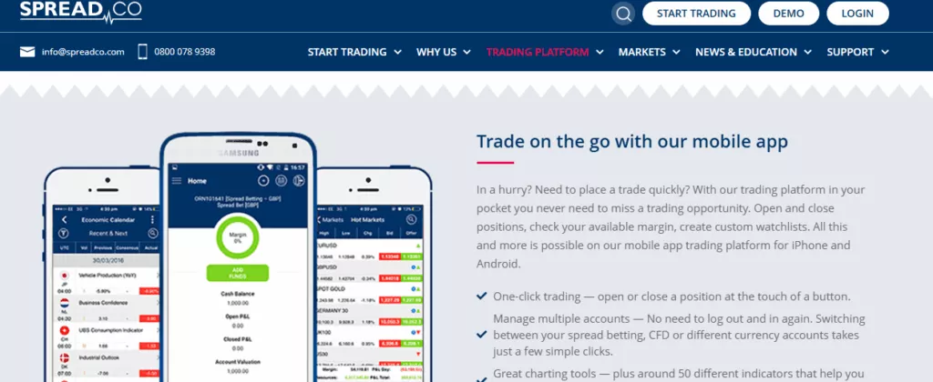 SaturnTrader Mobile App