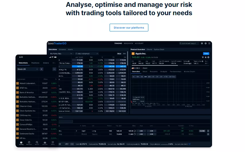 Saxo Bank Trading Platforms