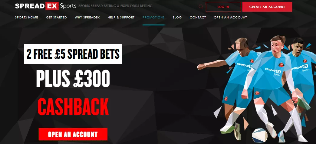 SpreadEx Sign Up Bonus