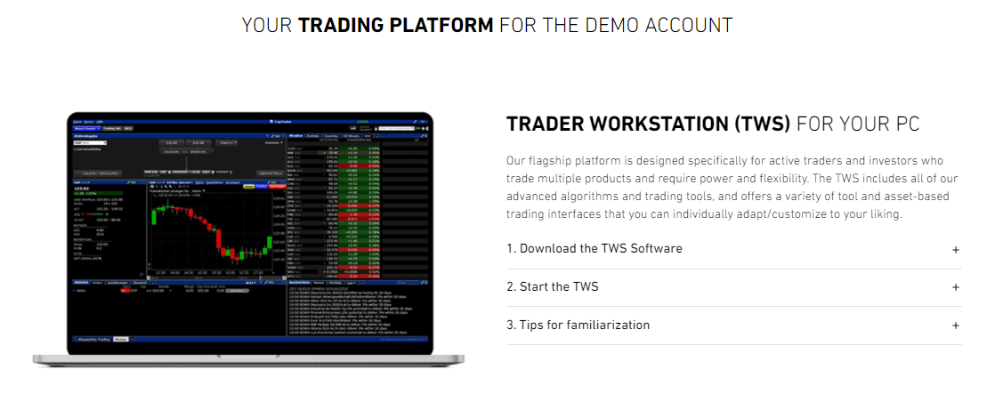 CapTRADER Trading Platforms