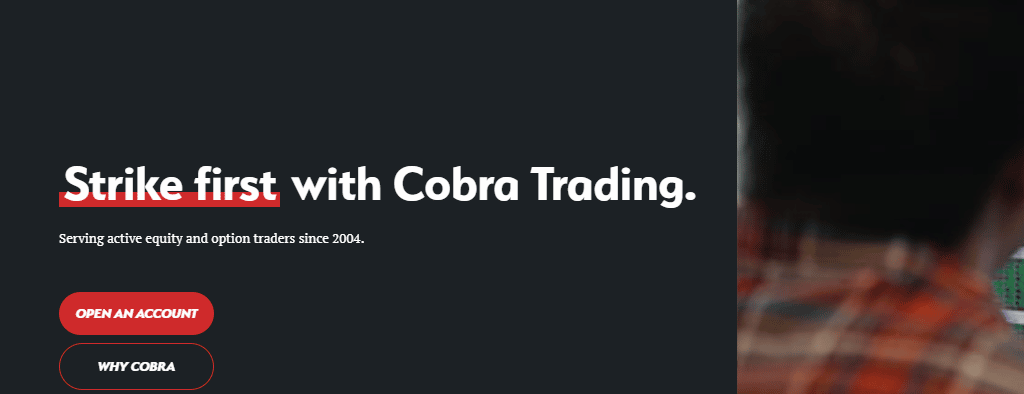 How to open a COBRA TRADING Demo account step by step step 1