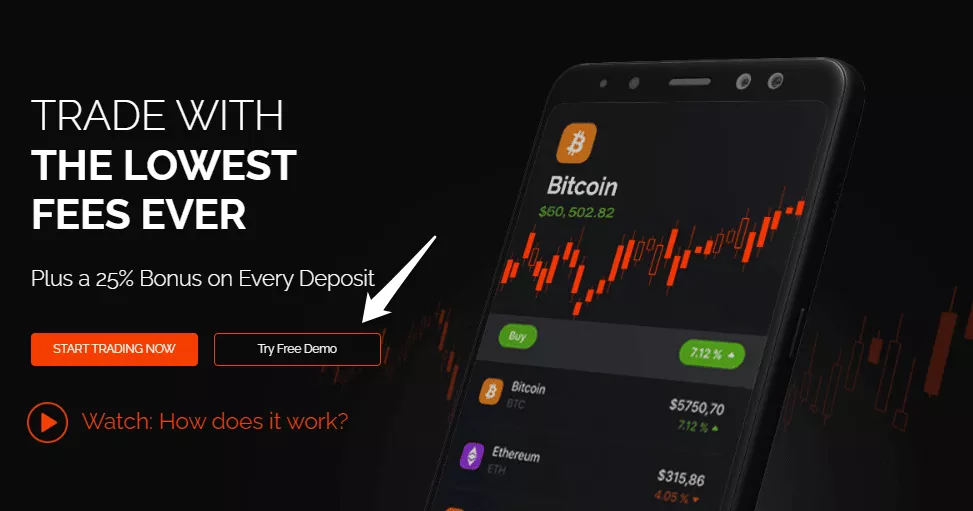 How to open a CryptoAltum account step by step STEP 1