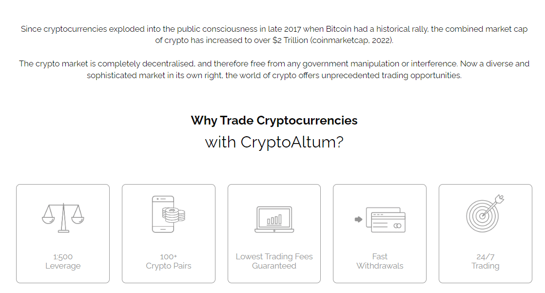 CryptoAltum Overview