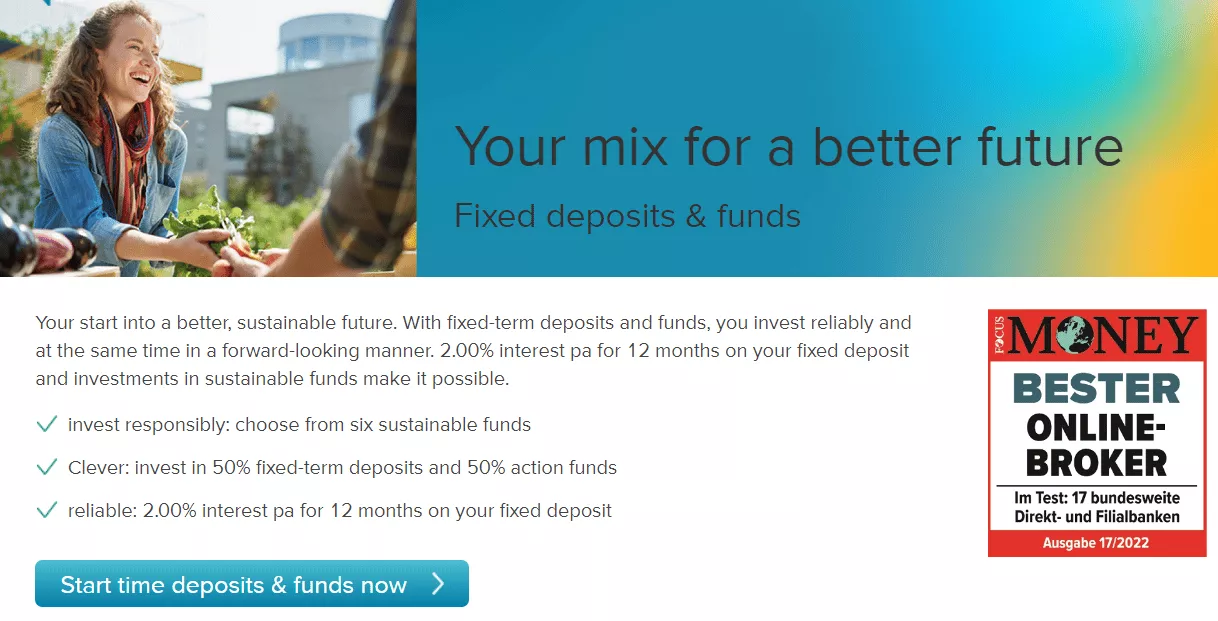 Consorsbank Deposit and Withdrawal