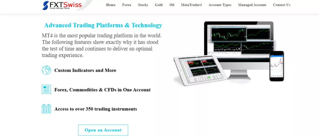 FXTSwiss Trading Platforms