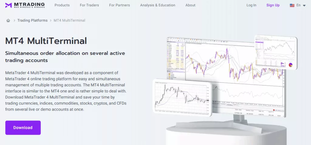 MetaTrader 4 MultiTerminal