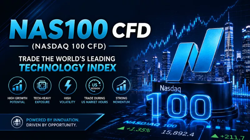 NAS100 CFDs to Buy in Nigeria Banner
