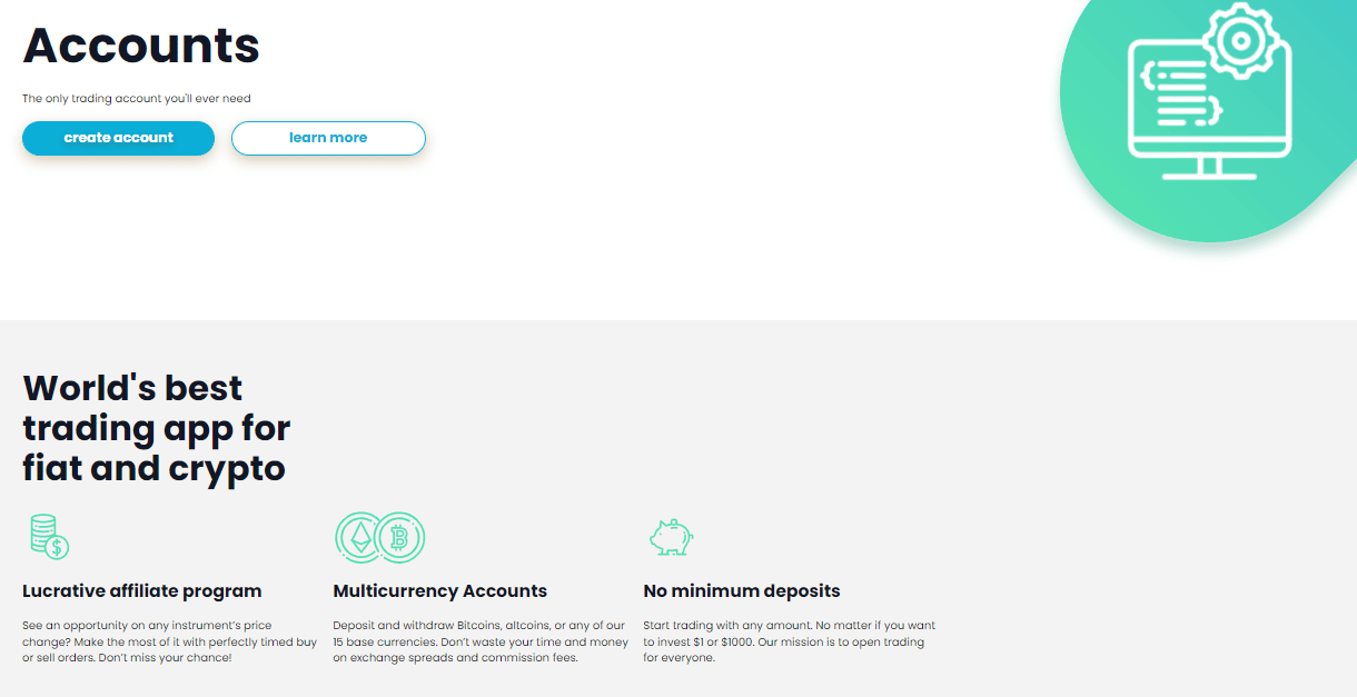 SIMPLEFX Accounts
