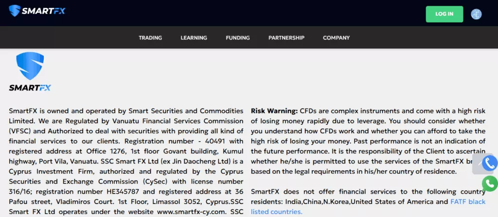 SmartFX Safety and Security