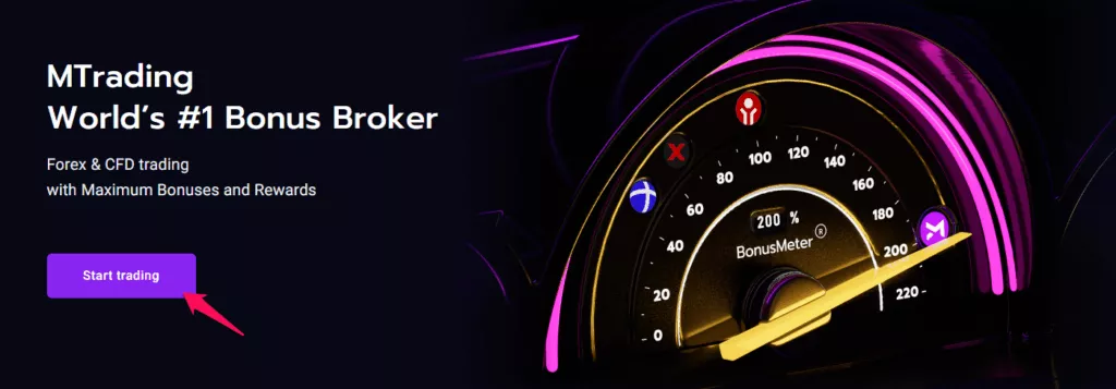 Step 1: Visit the MTrading Website