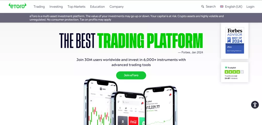 eToro Overview