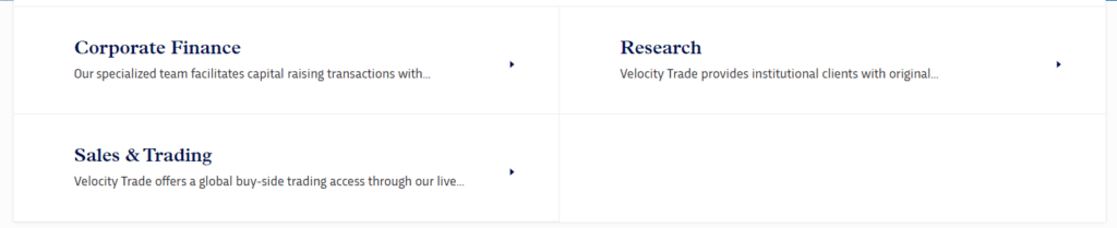 Velocity Trade Fees