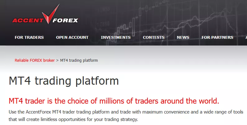 AccentForex Trading Platforms