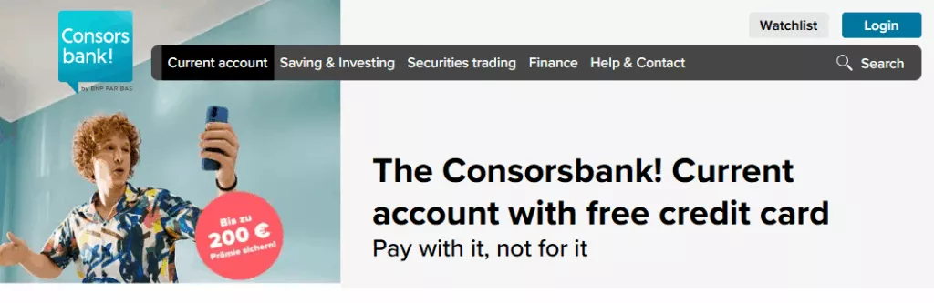 Consorsbank Accounts