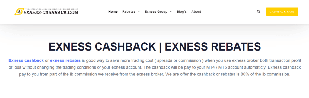 Exness Rebates