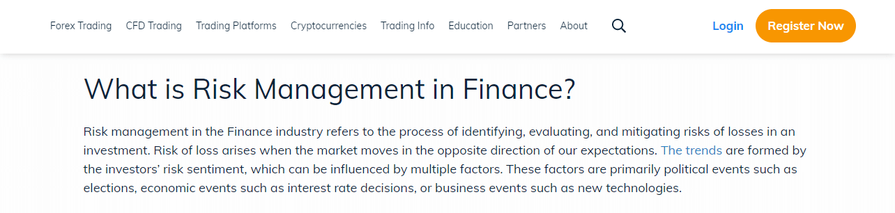 Place a Forex Trade