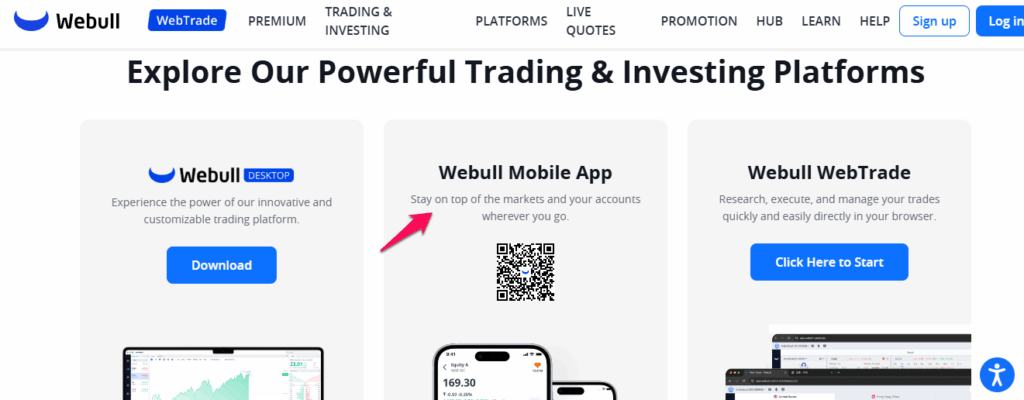 Webull Mobile App