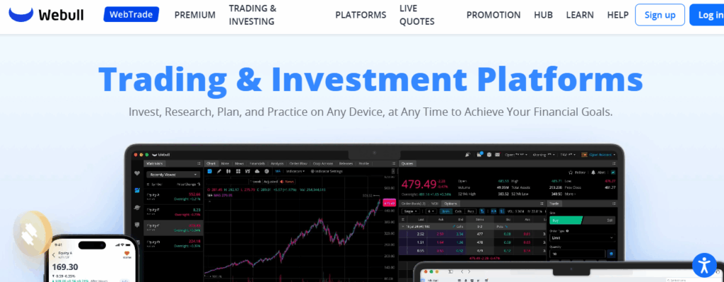 Webull Trading platforms