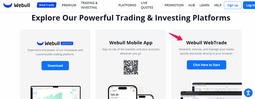 Webull WebTrade