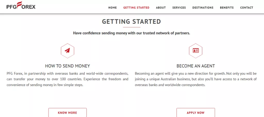 PFG Forex Account Set Up 