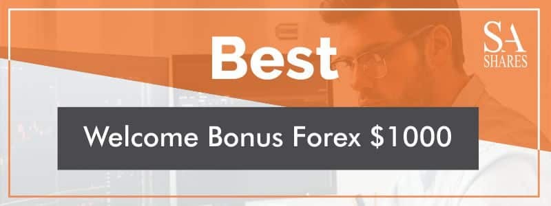 Welcome Bonus $1000 USD