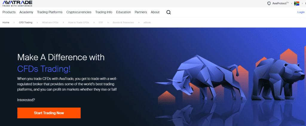 AvaTrade Best CFD Brokers&nbsp;and Trading Platforms