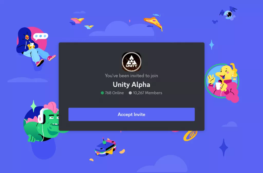 Unity Alpha Discord