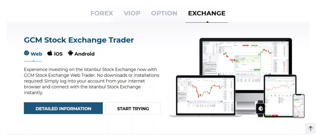 GCM Yatirim Echange Platform