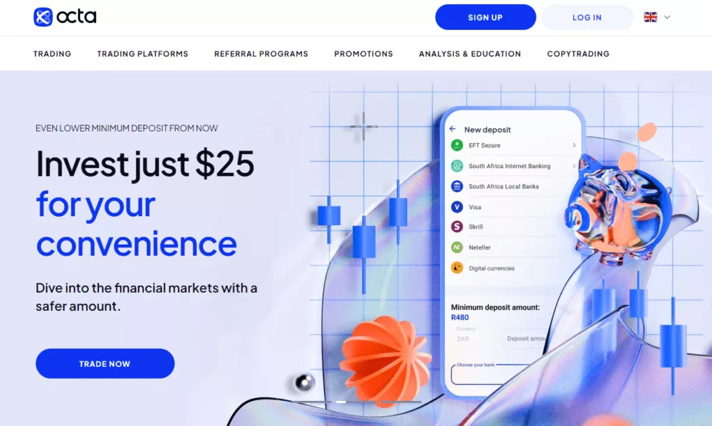 OctaFX Quick Overview