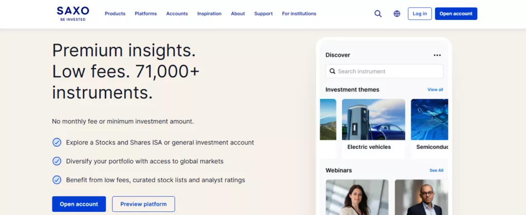 Saxo Bank HKFSC Regulated Forex Brokers
