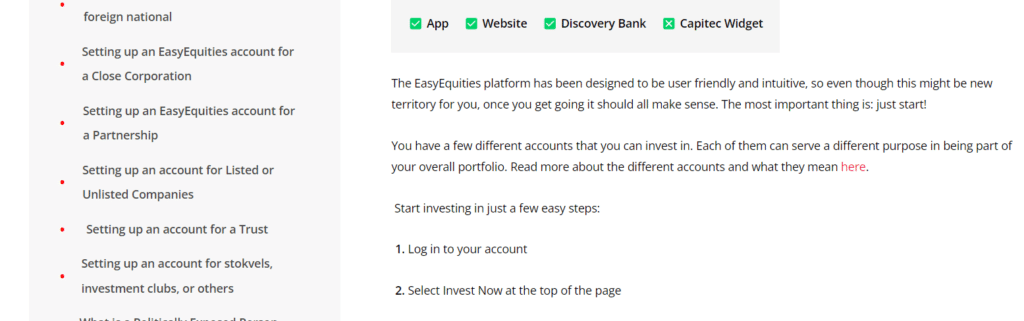 How to Buy Shares on EasyEquities Step 4