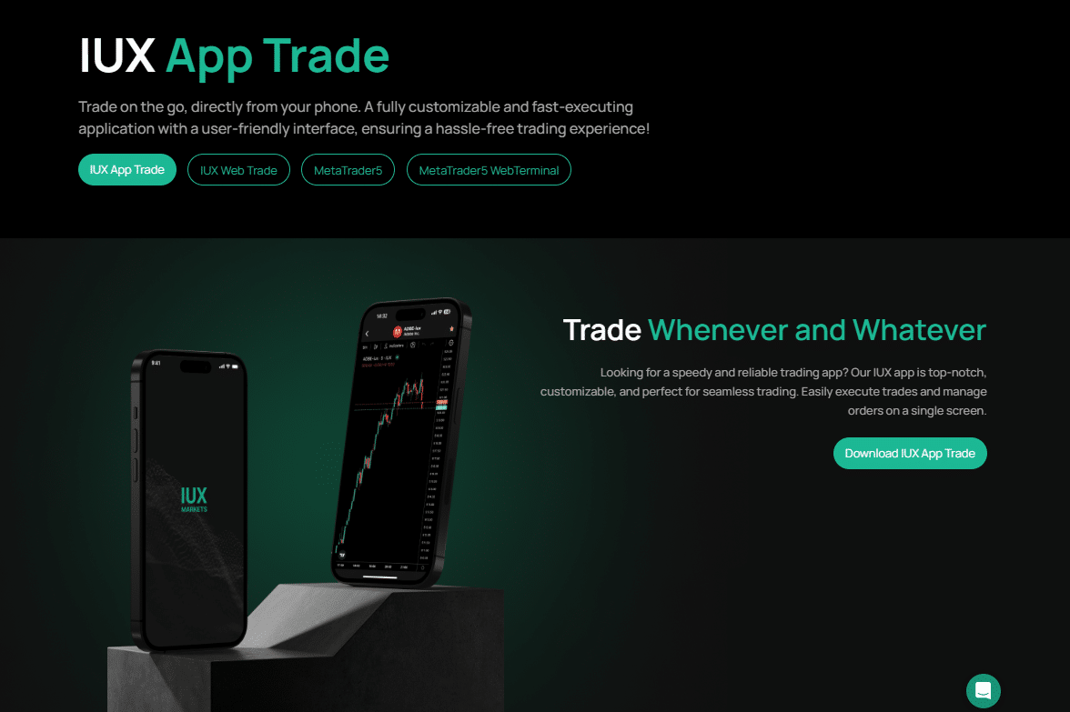 IUX App Trade