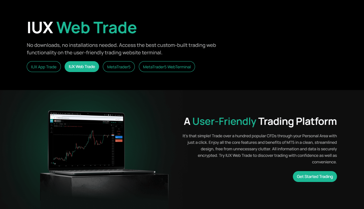 IUX Web Trade