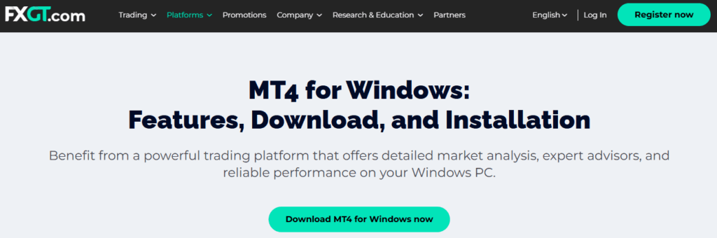 MetaTrader 4 (MT4)