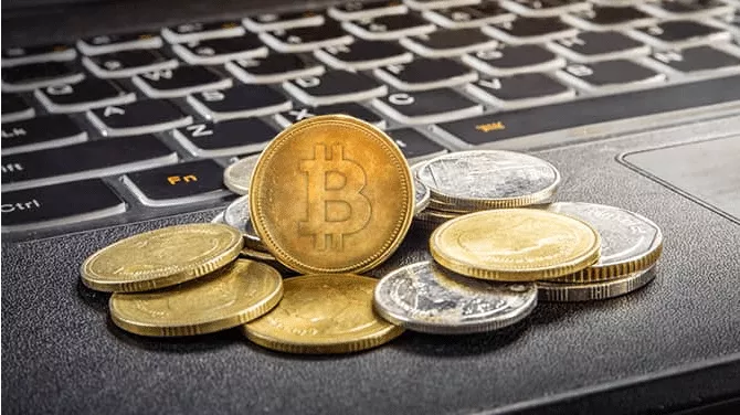 You trade digital assets instead of traditional currencies.