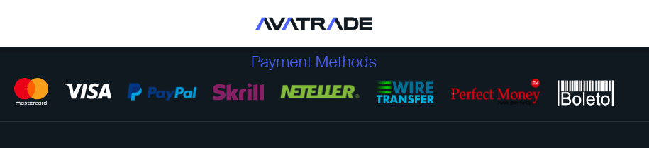 AvaTrade Forex Brokers that accept PayPal