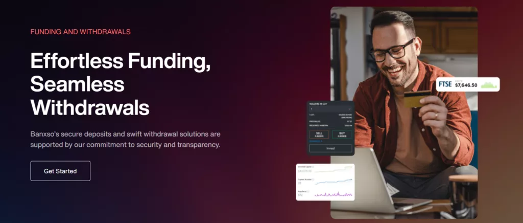 Banxso Deposit and Withdrawal Methods