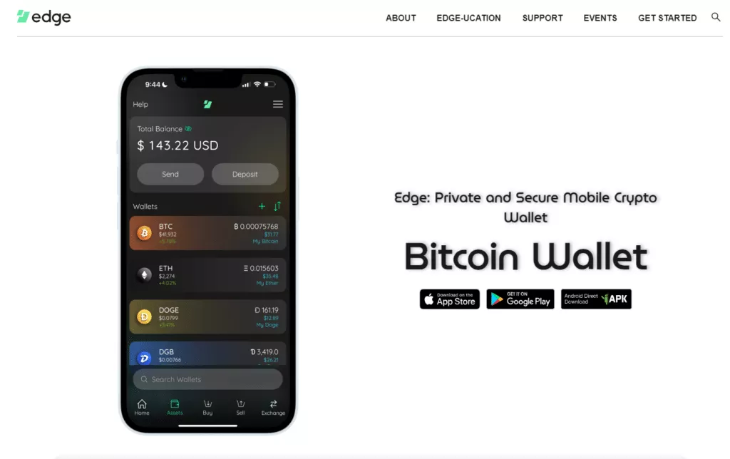 Edge Best Cryptocurrency Wallets