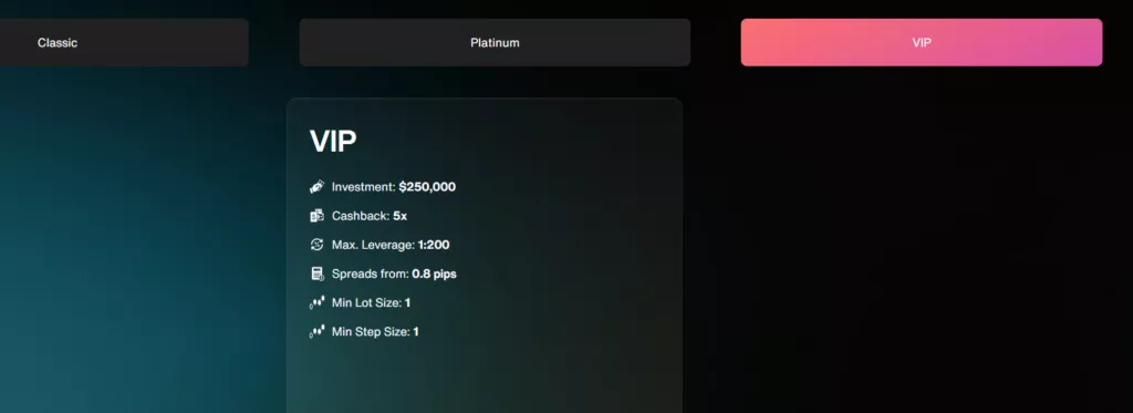 VIP Account