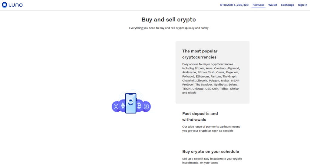 How to buy Bitcoin or Ethereum on Luno