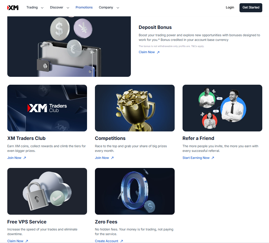 XM Sign Up Bonus