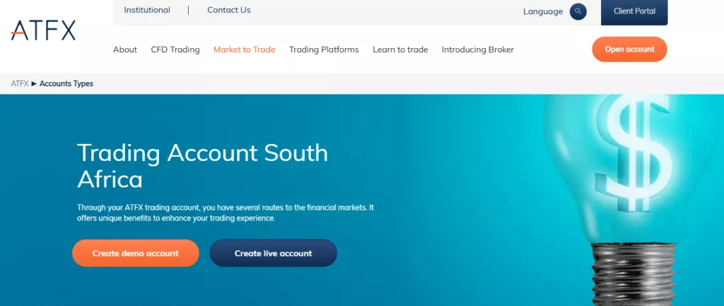 ATFX Account Features