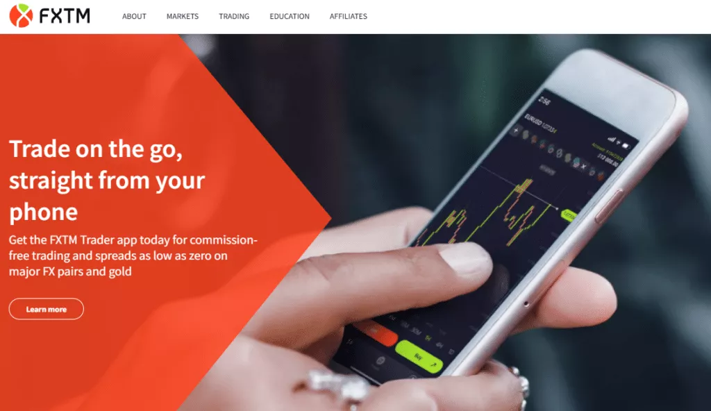 Mobile Use of FXTM