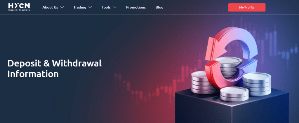 How To Deposit and Withdraw