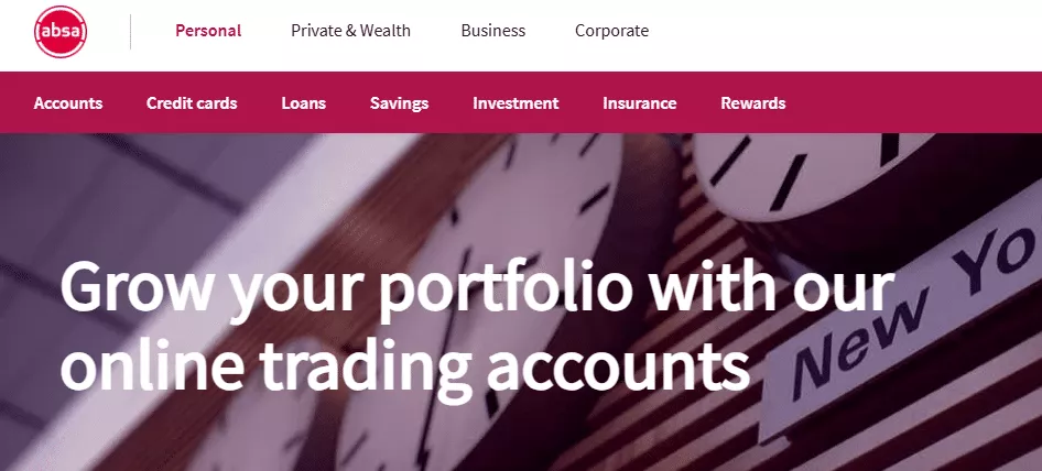 Absa Stockbrokers and Portfolio Management FSCA Regulated JSE Brokers