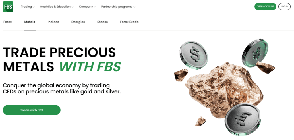 FBS Gold Trading