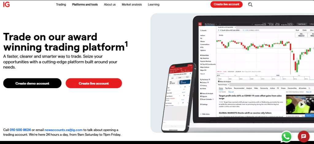 IG Trading Platforms IG Trading Platforms