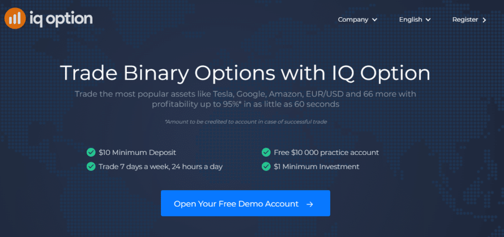 IQ Option Binary Options Brokers