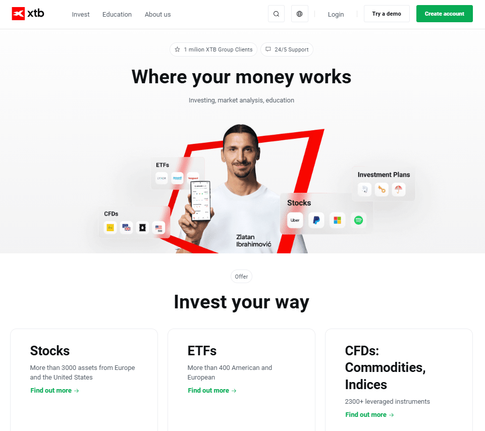 XTB STOCKS