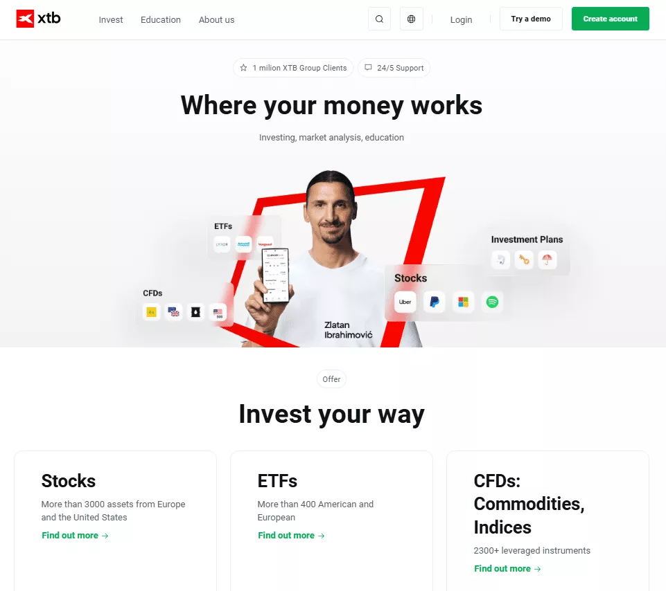 XTB STOCKS